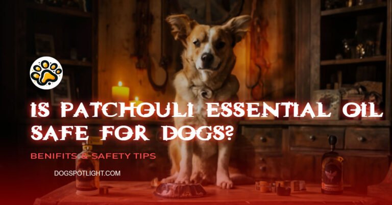 Is Patchouli essential oil safe for Dogs