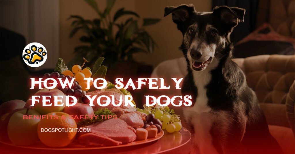 how to safely feed your dog
