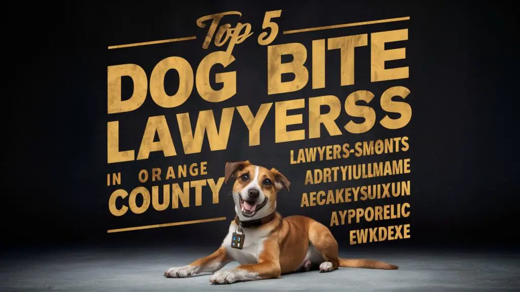 The 5 Best Dog Bite Lawyers in Orange County
